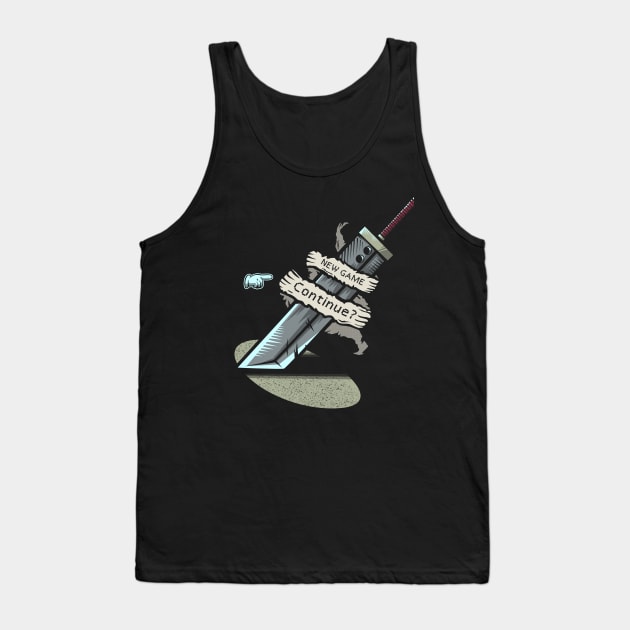 Continue? Tank Top by AutoSave